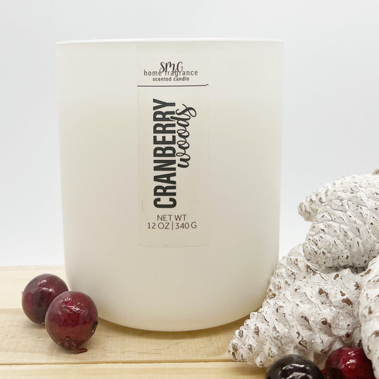 Cranberry Woods Scented Candle (12 oz)