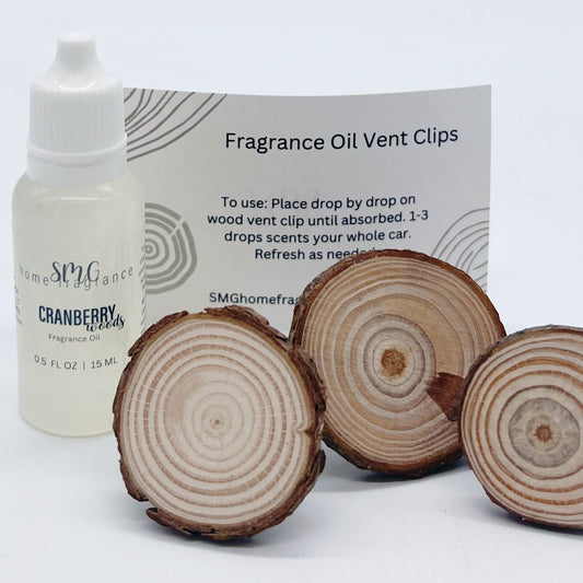 Car Vent Clips with Fragrance Oil