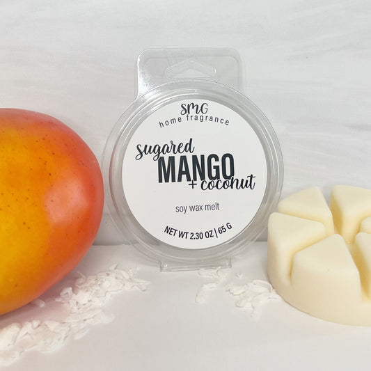 Sugared Mango + Coconut Wax Melt